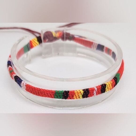 Men's bracelet striped punk new e76 - Picture 1 of 1